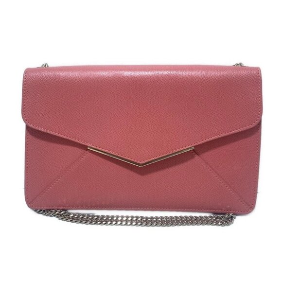 FURLA - Pink Leather Shoulder Bag - Picture 1 of 9